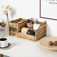 Nouveau organisateur de bureau en bois de qualité supérieure organisateur de bureau de stockage multi-stationnaire