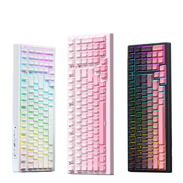 X98 Ultra 12000mAh Customized Mechanical Keyboard  Wireless Hot-Swappable RGB Backlight 98% Gaming Keyboard