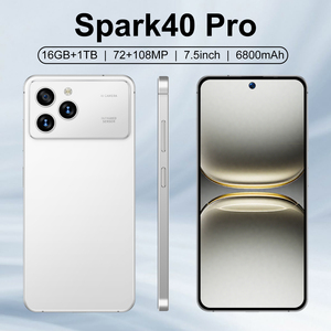 สมาร์ทโฟน Spark40 Pro ปี 2026 ราคาประหยัด รองรับ 5G ประสิทธิภาพสูง หน้าจอใหญ่ ความจุเยอะ 12GB+512GB รองรับซิมคู่ สแตนด์บายคู่ - Product Image 2