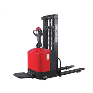 JIN YANG HU carretilla elevadora eléctrica de doble alcance apilador de tijera telescópica <span class=keywords><strong>walkie</strong></span> apilador - Product Image 2