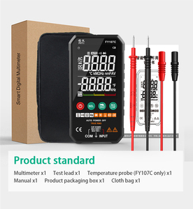FUYI FY107C High Precise 6000 Counts 1000V AC DC <strong>Digital</strong> <strong>Multimeter</strong> Ohm Hz NCV Live C UF Duty Multimetro Voltage Meter - Product Image 6