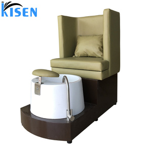 Sillón de Pedicura Eléctrico Reclinable de Lujo Moderno Kisen Furniture, Resistente a la Acetona, con Masaje, para Salón de Belleza y Spa - Product Image 2