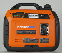 Générateur d'électricité portable à essence silencieux à onduleur 2.8KW 3KW 4KW 5KW 6KW pour usage domestique et camping