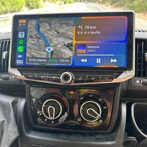 Autoradio Multimediale per Auto con Schermo QLED da 10.88 Pollici e CarPlay per <span class=keywords><strong>FIAT</strong></span> DUCATO, Citroën Jumper, Peugeot Boxer 2016 2017 2018 <span class=keywords><strong>2022</strong></span> - Product Image 1