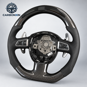 Volant de voiture en fibre de carbone OEM pour Audi A3 A4 A5 A6 B7 B8 B9 C7 A7 Q3 C8 Q5L R8 S3 S4 S5 S8 SQ TT RS s Line 8P - Product Image 3