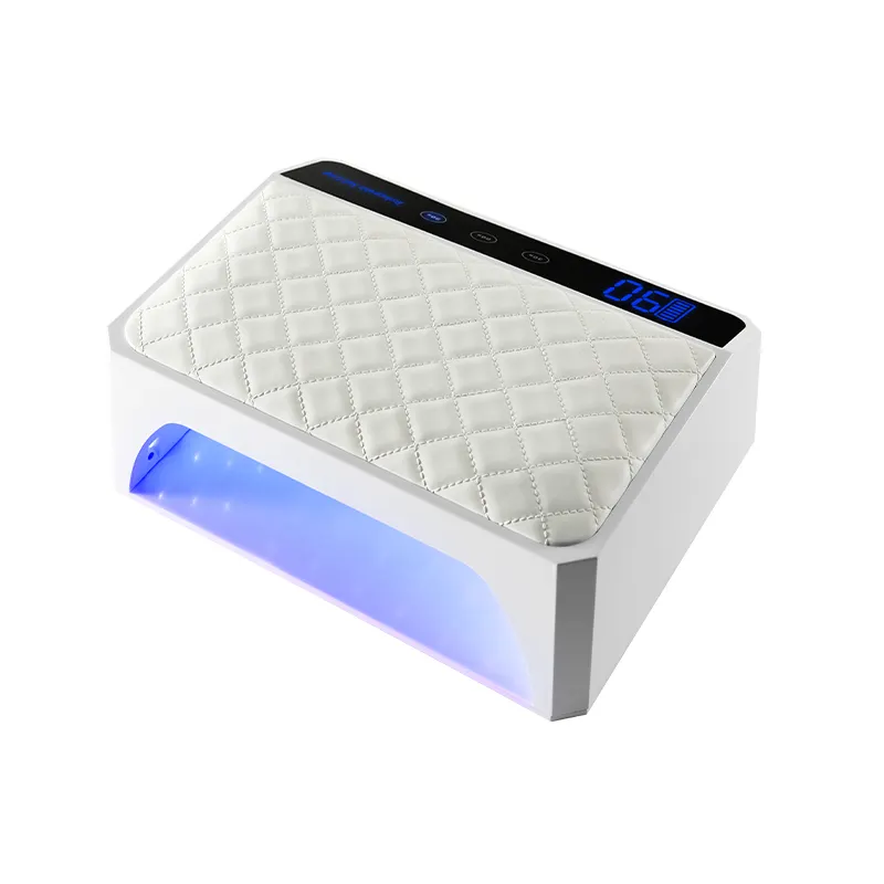 178W Cordless Nail Máquina UV LED unha lâmpada com mão Pillow recarregável Nail Dryer