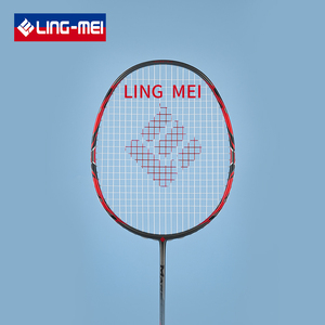 Raqueta de Bádminton LINGMEI Mars <span class=keywords><strong>ONE</strong></span> de Alta Calidad y Diseño Elegante, Profesional, de Fibra de Carbono 4U/5U - Product Image 2