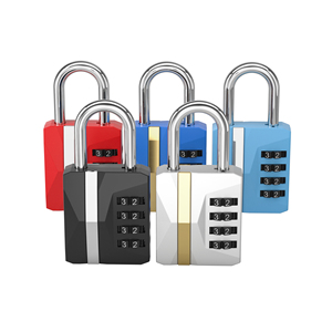 재설정 가능한 콤비네이션 잠금 장치 및 키 제어 내구성 아연 합금 및 알루미늄 강철 황동 유리 문 옵션이있는 학교 사물함 - Product Image 5