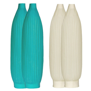 Manchon de protection en latex étendu, imperméable et résistant aux produits chimiques, pour la cuisine, la pêche, le travail, couleur unie vert beige pour adulte - Product Image 5