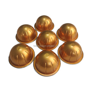 Cápsulas de café <span class=keywords><strong>Nespresso</strong></span> vacías de aluminio con pegatina personalizada de 41ml, contenedor de cápsulas de café de aluminio compatibles con <span class=keywords><strong>Nespresso</strong></span> <span class=keywords><strong>Vertuo</strong></span> - Product Image 2