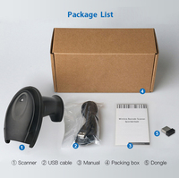 Escáner de código de barras DS6265B 2D con soporte de detección automática QR y PDF417 lector de código de barras interfaz USB para pago móvil Android