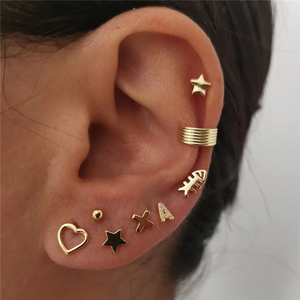 ROXI S925 Boucles d'oreilles clous en argent sterling, motif libellule bambou, style mode forêt, petites et fraîches - Product Image 6