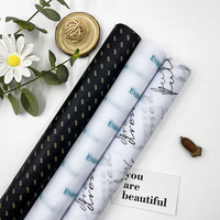 Papel tisú reciclado con logotipo de empresa de marca impreso personalizado, papel tisú blanco, papel de seda para envolver, regalo, traje con capucha