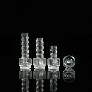 สกรู <span class=keywords><strong>PC</strong></span>,สกรูอะคริลิคใส,สกรูพลาสติกโพลีคาร์บอเนตและสลักเกลียว - Product Image 3