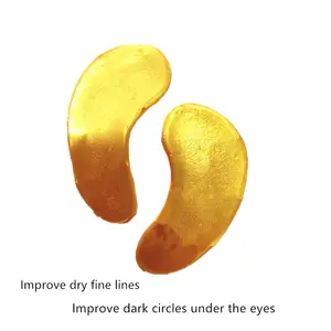 Masker Mata bubuk Emas Kolagen kristal, kosmetik China Anti Penuaan lingkaran hitam jerawat kecantikan untuk perawatan kulit mata