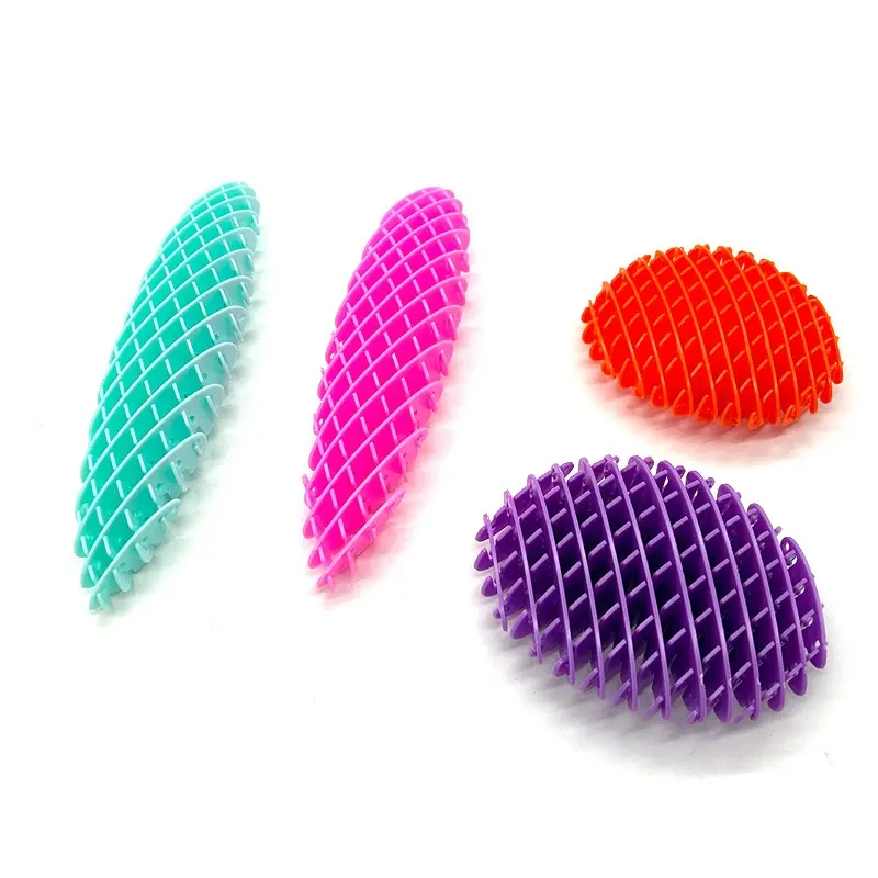 Dispositivo di gioco con piccole dita per curare la noia per ragazzi e ragazze, giocattolo magico a maglia retrattile con stampa 3D