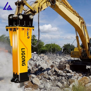 LIGONG-<span class=keywords><strong>martillo</strong></span> hidráulico para demolición 10-20t, <span class=keywords><strong>martillo</strong></span> hidráulico montado en excavadora pc138 pc200 ex200 - Product Image 6