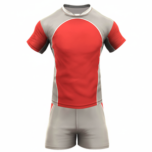 OEM Personnalisé Full Dye Sub Rugby Jersey Chemises Épaisseur Polyester Durable Respirant Mode Ensemble - Product Image 1