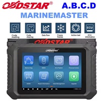 2026 Vente en gros OBDSTAR MarineMaster Scanner de diagnostic marin universel Complet A+B+C+D Yamaha Mercury Honda Sea-Doo 12-24V 2