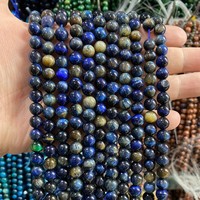 Vente flash - Perles rondes en œil de tigre colorées, violet/rouge/vert/bleu, 6/8/10 mm, perles rondes pour expressions créatives, pour la création de bijoux
