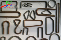 Machine automatique de fabrication de boucles en fil métallique, machine à cintrer le fil, pour boucles en D, anneaux triangulaires, ovales, carrées et crochets en fil métallique