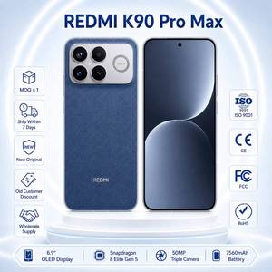 <span class=keywords><strong>REDMI</strong></span> K90 Pro 2026 Nuovo Smartphone 5G Originale, Schermo 6.9 Pollici, Snapdragon 8 Gen <span class=keywords><strong>5</strong></span>, 120Hz, 7560mAh, Telefono Android per Gaming - Product Image 1