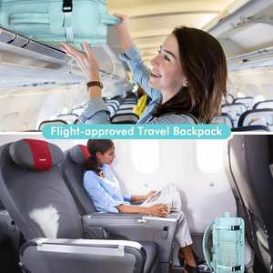 Unisex Travel Business Lightweight Multipurpose Rucksack Carry-on College <b>Bag</b> Custom Slim Laptop Backpack - Product Image 2