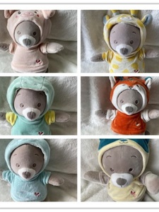 Disfraz <span class=keywords><strong>de</strong></span> Repuesto para <span class=keywords><strong>Peluche</strong></span> <span class=keywords><strong>de</strong></span> Oso Knuckle, Vestido Súper Suave y Lindo, Ropa <span class=keywords><strong>de</strong></span> 20 cm, Algodón PP, Alivio del Estrés, Halloween, Lavado - Product Image 6