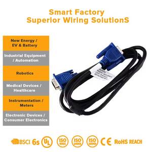 정밀 모션 제어 드라이브 시스템 컴퓨터/오토바이용 로봇 팔 SCARA 케이블 배선 하네스 서보 엔코더 센서 PBT - Product Image 3