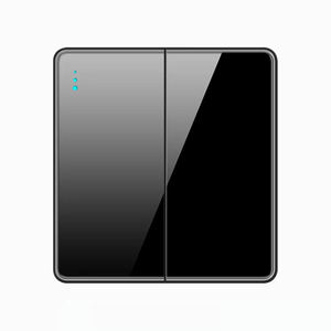 LangYeao Black Wand schalter aus gehärtetem Glas UK 13A 1/2/3Gang 3-Wege-Steckdose PC-Panel Großhandels preis für den Haushalt - Product Image 2
