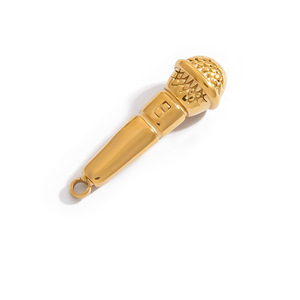 Accessoires de bijoux en acier inoxydable, formes variées, plaqués, pendentifs DIY pour la fabrication de colliers PJ92878 - Product Image 2