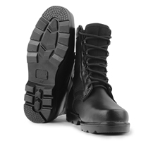 DJ07 Prix Direct Usine – Bottes Tactiques Adulte Noires, Extérieures, Sport, Entraînement – Chaussures Décontractées à Lacets, Antidérapantes et Respirantes
