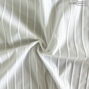 Căng Cao Màu Trắng Dệt Vải 140gsm Trọng Lượng Nhẹ Đi Xe Đạp Jersey Tay Áo Cánh Tay Vải Cho Thể Thao Và In Ấn - Product Image 6