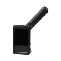 High-Definition Screen LED Magnifier Handheld Electronic ABS Magnifying Glass for Elderly Reading Cultural Play Appraisal Black