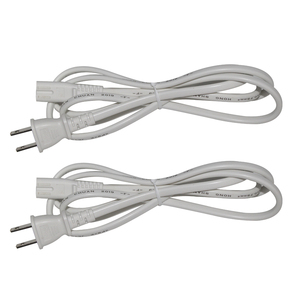 16awg <strong>Nispt</strong> <strong>1</strong> Ac Nema <strong>1</strong>-15p 2 Prong to Figure 8 Iec320 C7 Female Connector Power Cord - Product Image 1
