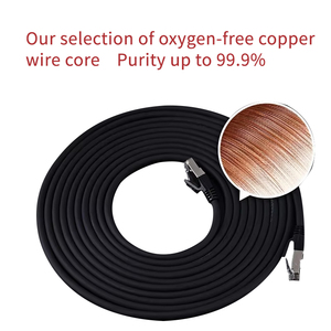 MT-5656 CAT6 8p8c câble Lan à fibre de cuivre toronné classe 6 Gigabit ligne de connexion de routeur haute vitesse câble réseau à large bande - Product Image 3