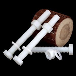 Lsm sản phẩm nhựa lớn tăng chiều dài vít Bolt nylon bên ngoài hình lục giác vít Nut mm M6 M8 M10 M12 M16 M20 loạt tiêm - Product Image 4