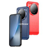 Coque de téléphone portable Design TPU Texture brossée Lichicase pour Honor Magic 8 Magic 8 Pro Couverture arrière antichoc