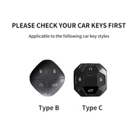 Estuche Plegable para Llaves de Coche de Cuero Vacuno de Primera Calidad Hecho a Mano para Chery JETOUR Traveler Shan Hai T1 T2PRO Da Sheng IDM King PLUS