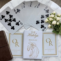 Cartes à jouer personnalisées OEM ODM pour mariage, vente en gros, cartes de poker personnalisées avec photo, impression offset couleur, écologiques et sur mesure
