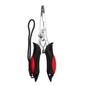 Lu Ban's Work Fishing Pliers Stainless Steel Multi-functional Lure <b>Shears</b> Line Cutter Hook Remover <b>Tool</b> - Product Image 4