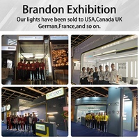 Brandon Offre Spéciale blanc froid led mur montage lumière intérieure 60w 4ft mur montage lit tête tactile lumière pour l'hôpital