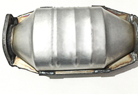 Convertisseur catalytique automobile 400 CPSI à haut débit et bas prix, conforme Euro IV, Euro V, Euro VI, pour Nissan Paladin et Bluebird – Fournisseur d'usine
