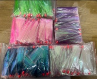 Mylar Flash Teaser Schwanz Bucktail Angel köder 10g Weighted Tailed Jig Head Salzwasser röcke Köder Jig Rig Troll ing Köder