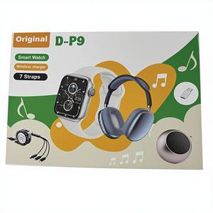 Montre connectée ZongX D-P9, étanche IP67, Android, suivi de la forme physique et du sommeil, écran IPS, réponse aux appels, <span class=keywords><strong>assistant</strong></span> vocal IA, mini haut-parleur carré - Product Image 1