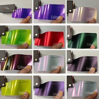 Film PET anti-rayures couleur changeante Twilight Purple de ColourXP Factory Wholesale pour la protection de la vie privée des véhicules, style de carrosserie de luxe.