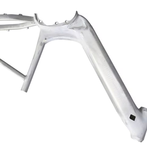 Cadre de <span class=keywords><strong>moteur</strong></span> central en alliage pour vélo électrique pour femmes BMX Mountain Bikes Cruisers-Cadre de vélo avec entraînement par courroie pour la conduite sur route - Product Image 4