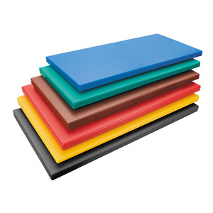 Tagliere Rettangolare in Polietilene Blu per Cucina - Product Image 3