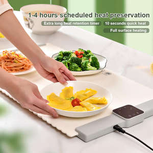 Plateau chauffant électrique de qualité supérieure pour aliments, chauffe-plat électrique pour la cuisine - Product Image 4