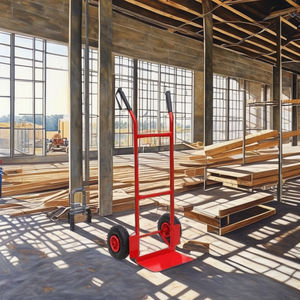 Chariot chariot à plate-forme convertible personnalisable en acier robuste, capacité de charge de 200kg, OEM HT1827 pour outils de déplacement - Product Image 5